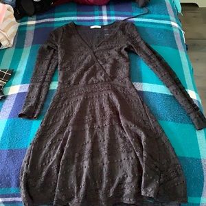 Charlotte russe black lace dress